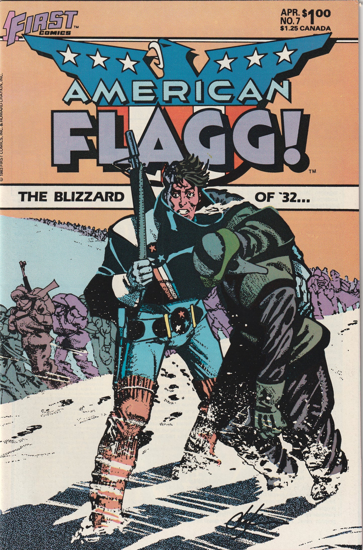 American Flagg #7 (1984) - Howard Chaykin