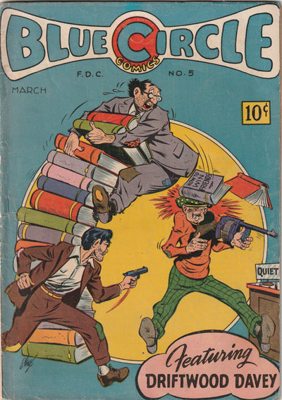 Blue Circle Comics #5 (1945)