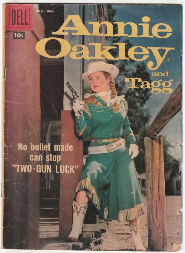 Annie Oakley and Tagg #15 (1958) - Photo cover