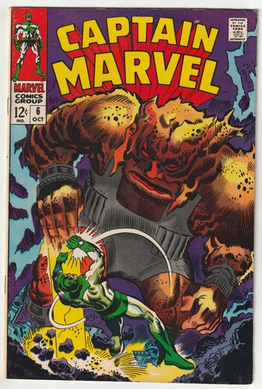 Captain Marvel #6 (1968) - 1st & Only Appearance of Solam