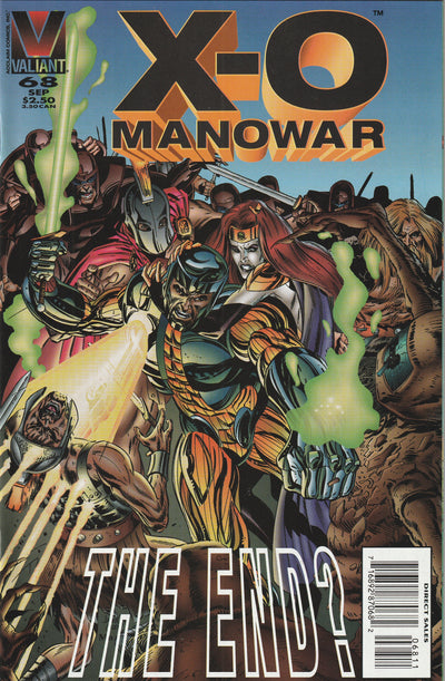 X-O Manowar #68 (1996) - Final issue of series