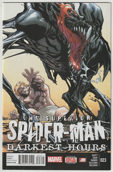 Superior Spider-Man #23 (2014) - Superior Spider-Man, Otto Octavius becomes Superior Venom
