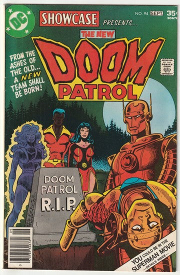 Showcase #94 (1970) - Presents The New Doom Patrol - 1st Appearance
