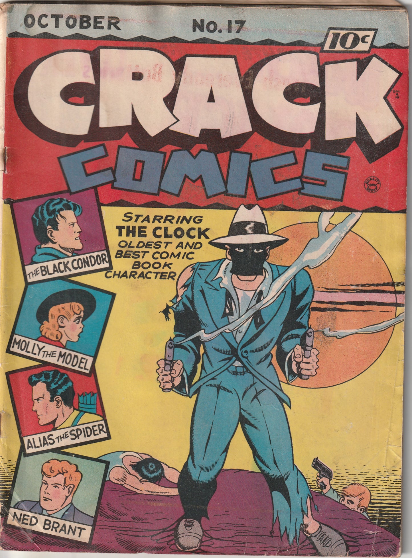 Crack Comics #17 (1941) - Black Condor by Lou Fine