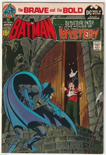 Brave and the Bold #93 (1971) - The House of Mystery, Neal Adams cover