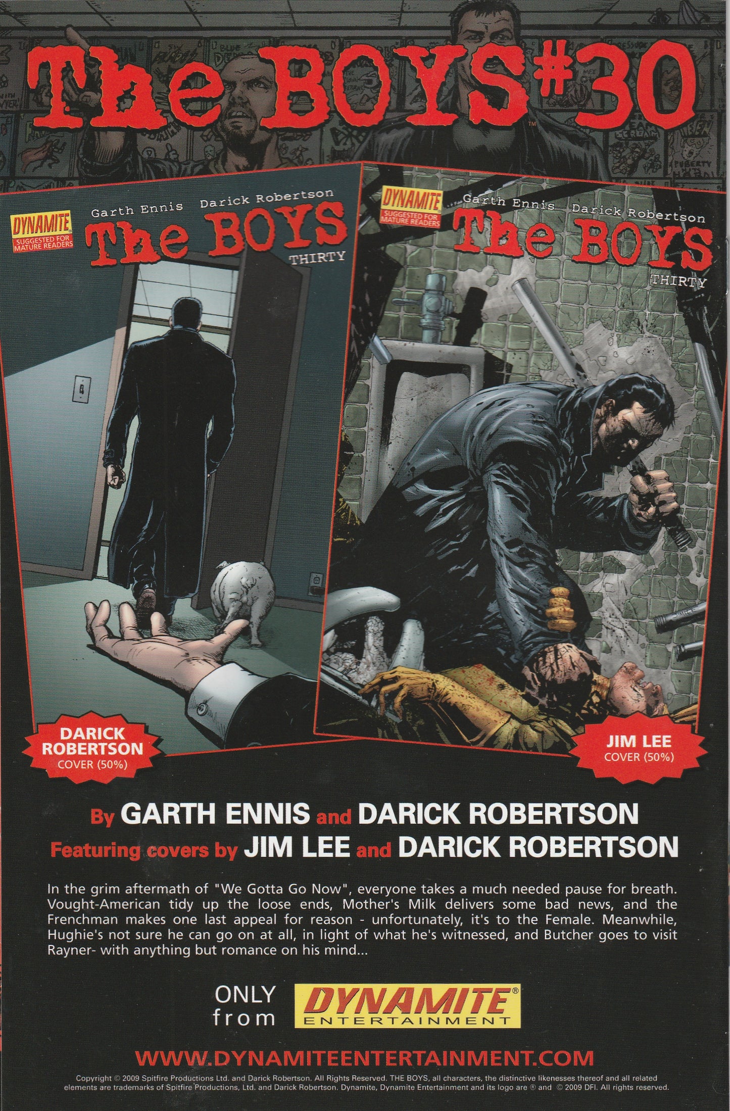 The Boys #29 (2009) - David Lloyd Cover