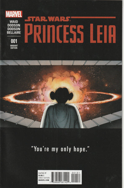 Star Wars: Princess Leia #1 (2015) - John Cassaday Teaser 1:25 Variant Cover