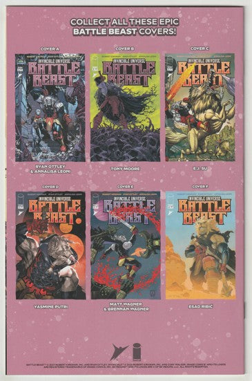 Invincible Universe: Battle Beast #5 (2025) - Cover A Ryan Ottley & Annalisa Leoni