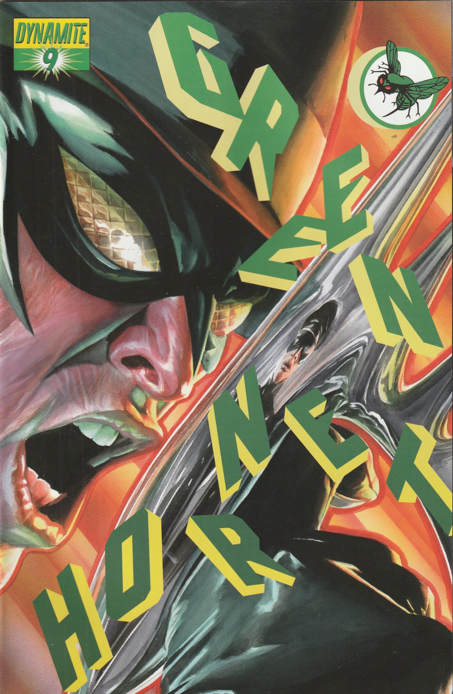 Green Hornet #9 (2010) - Kevin Smith, Alex Ross Cover