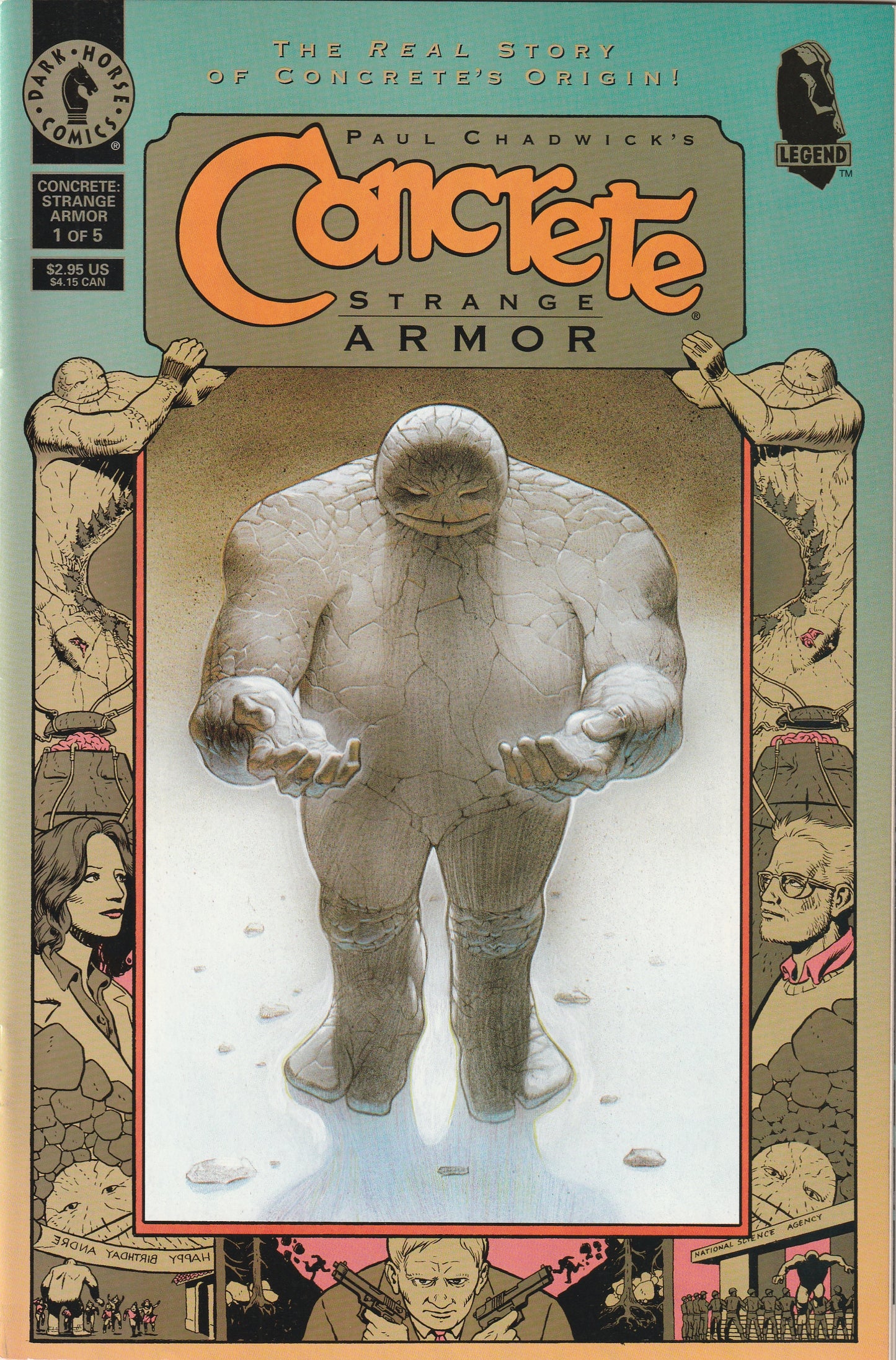 Concrete: Strange Armor (1997-1998) - 5 issue mini series