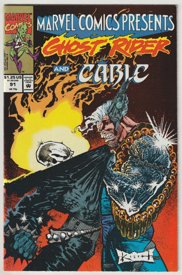 Marvel Comics Presents #91 (1991) - Wolverine, Ghost Rider and Cable, Sam Kieth