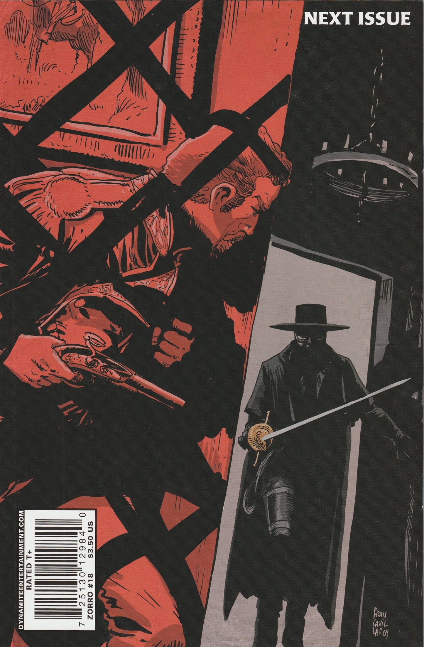 Zorro #18 (2009) - Cover A Matt Wagner