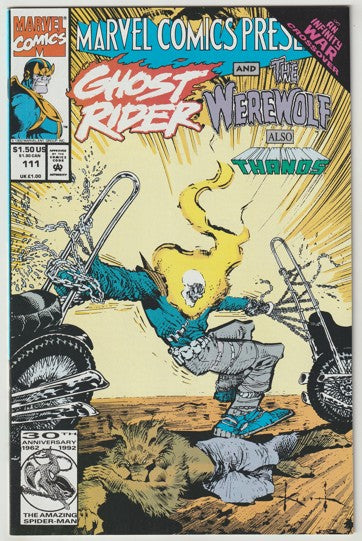 Marvel Comics Presents #111 (1992) - Wolverine, Typhoid Mary, Ghost Rider, Thanos