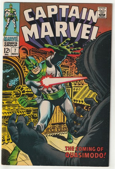 Captain Marvel #7 (1968) - Ronan the Accuser Appearance