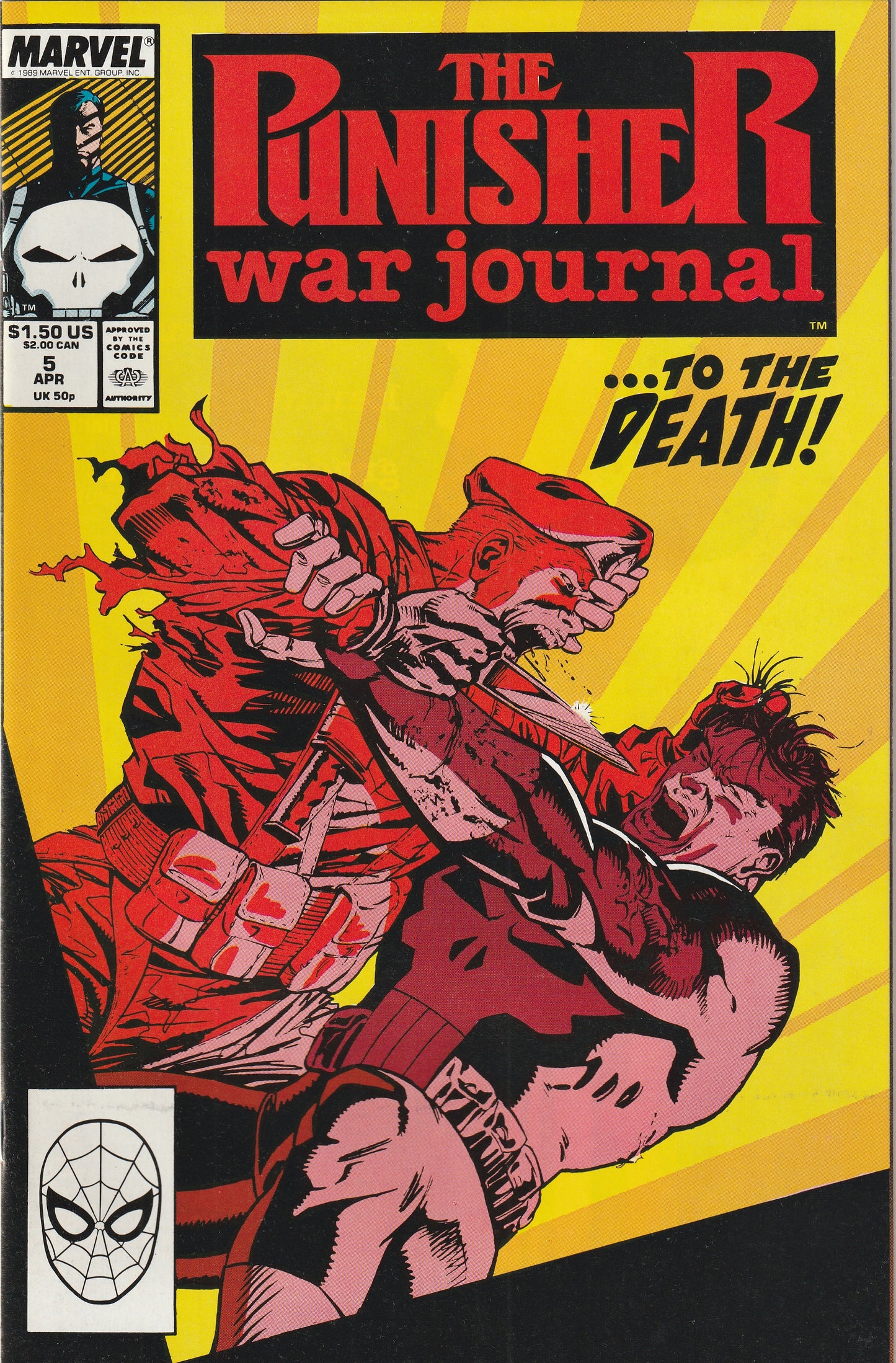 Punisher War Journal #5 (1989)