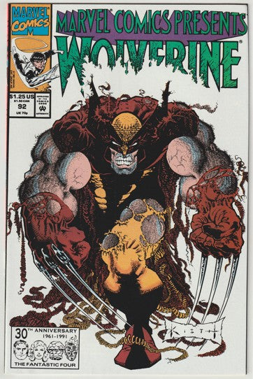 Marvel Comics Presents #92 (1991) - Wolverine, Ghost Rider and Cable, Sam Kieth