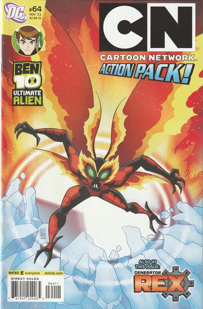 Cartoon Network Action Pack #64 (2011) - Generator Rex, Ben 10 Ultimate Alien