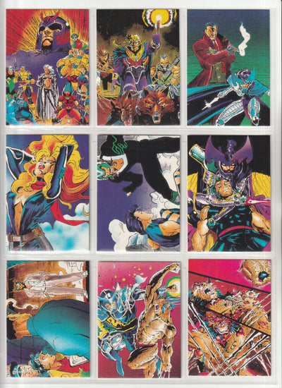 1991 Comic Images X-Men - Complete base set