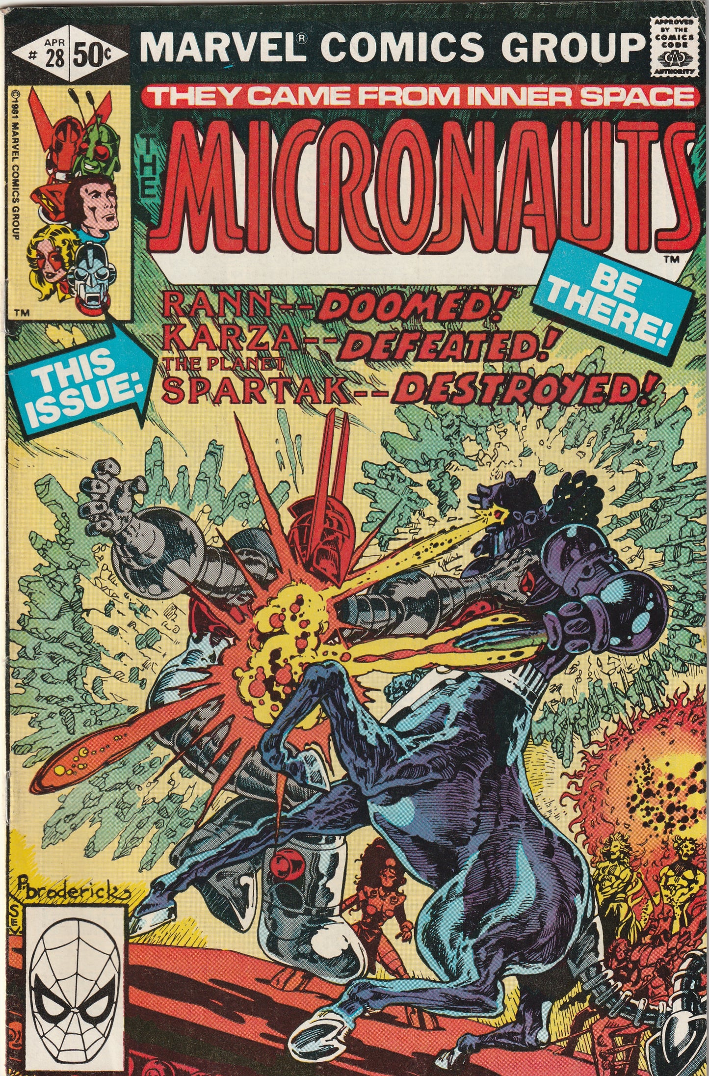 Micronauts #28 (1981)