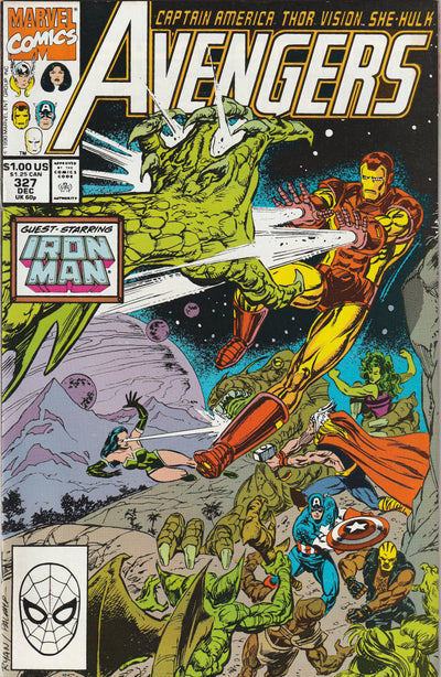 Avengers #327 (1990) - Origin of Rage.