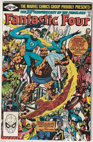 Fantastic Four #236 (1981) - 20th Anniversary issue