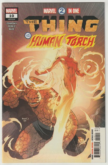 Marvel 2-in-One #10 (LGY #110, 2018) - The Thing and the Human Torch