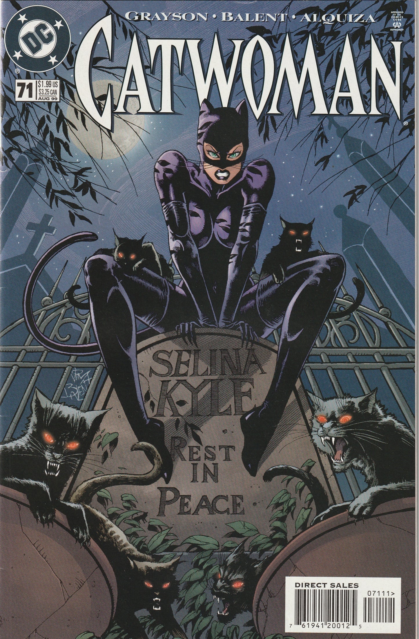 Catwoman #71 (1999) - Devin Grayson, Jim Balent