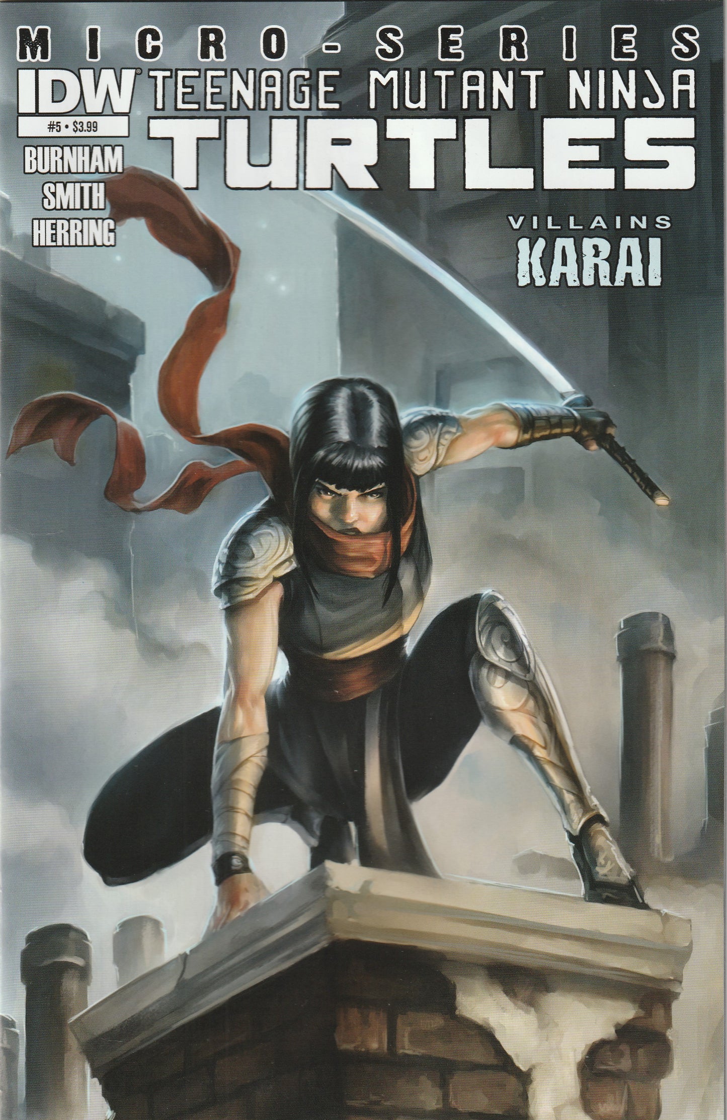 Teenage Mutant Ninja Turtles Villains Micro Series #5 Karai (2013)
