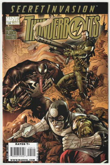 Thunderbolts #125 (2008) - Secret Invasion tie-in