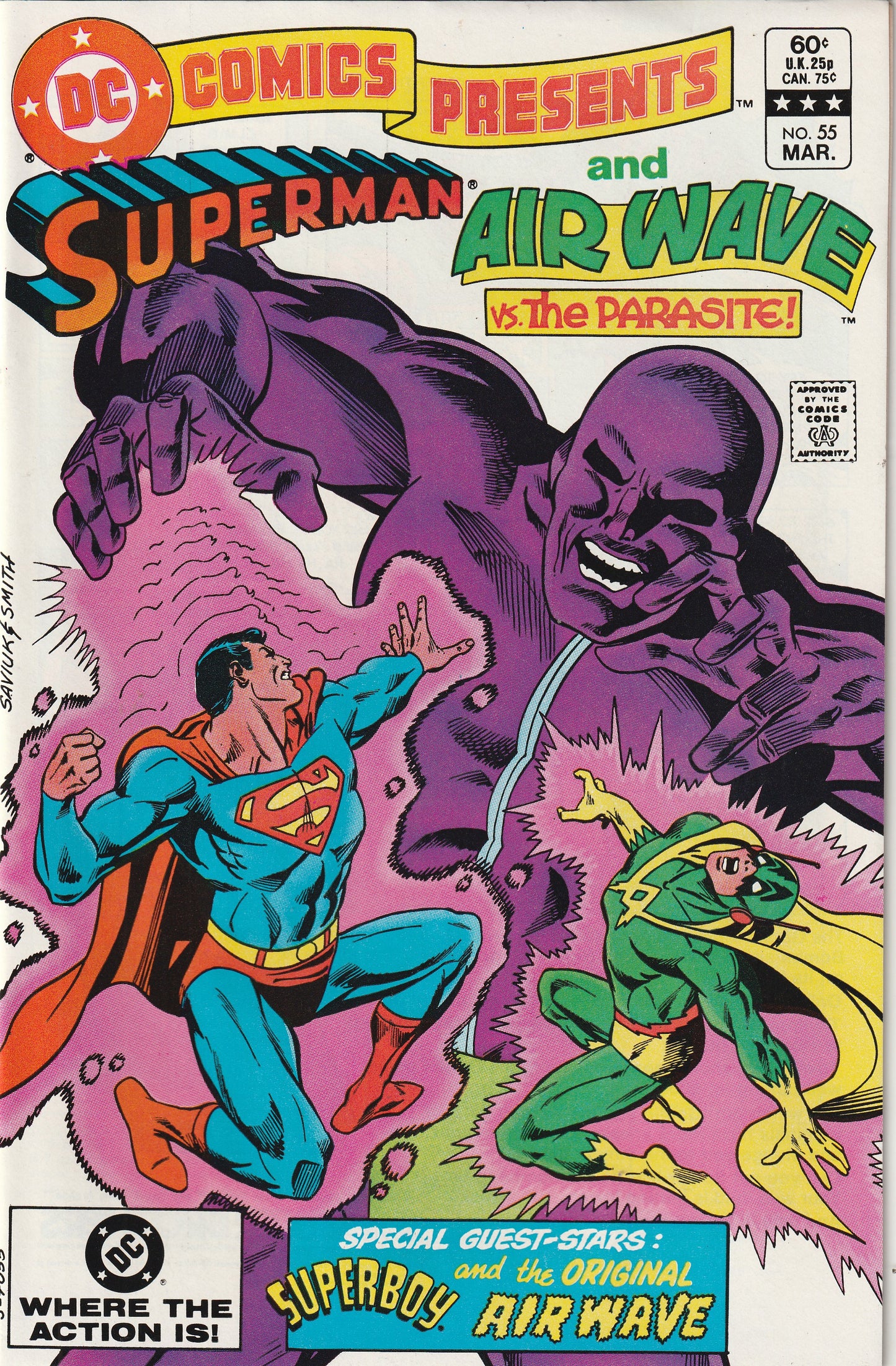 DC Comics Presents #55 (1983) - Superman and Air Wave