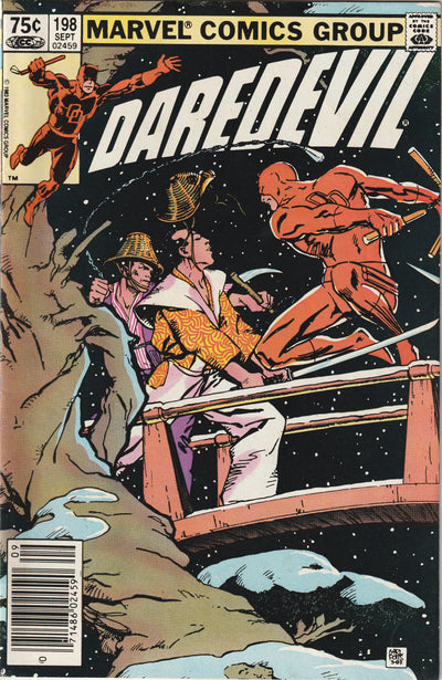 Daredevil #198 (1983) - Dark Wind, Yuriko Oyama Appearance, Bullseye receives Adamantium bone repair