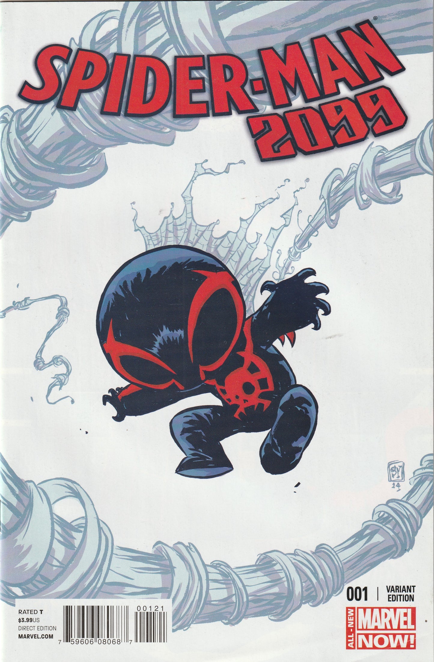 Spider-Man 2099 (Volume 2) #1 (2014) - Skottie Young Variant Cover