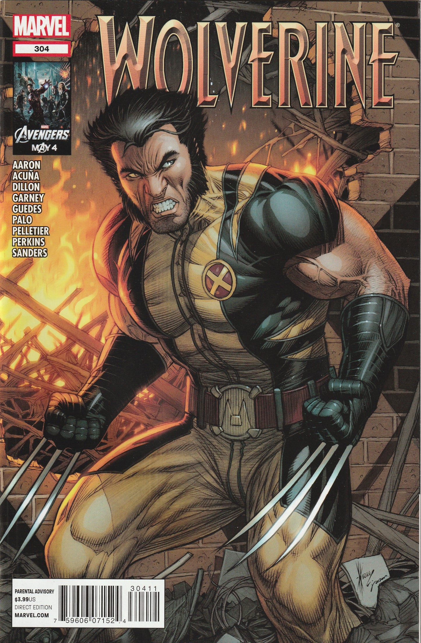 Wolverine #304 (2012) - Final Issue In Jason Aaron's Run