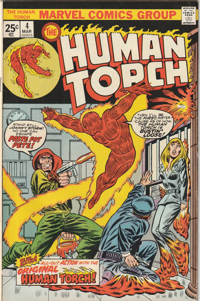 The Human Torch #4 (1974) - Stan Lee, Jack Kirby