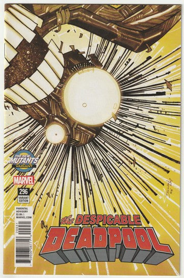 Despicable Deadpool #296 (2018) - New Mutants Variant Cover