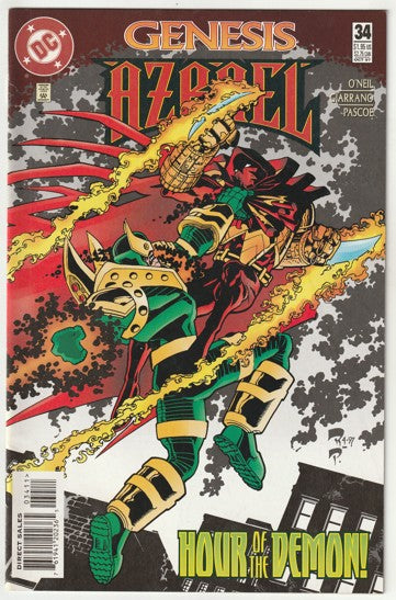 Azrael #34 (1997) - Genesis tie-in