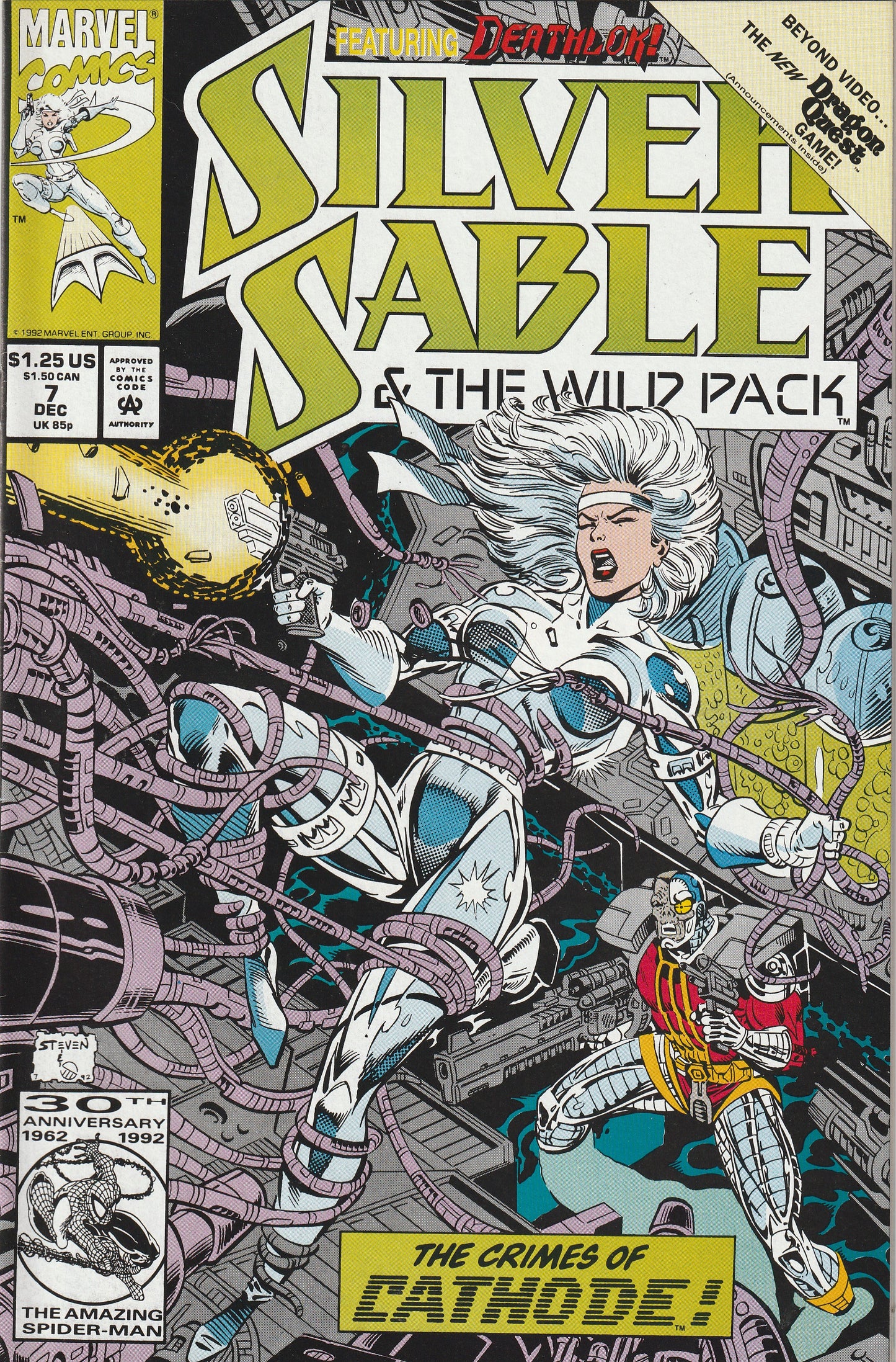 Silver Sable & The Wild Pack #7 (1992)