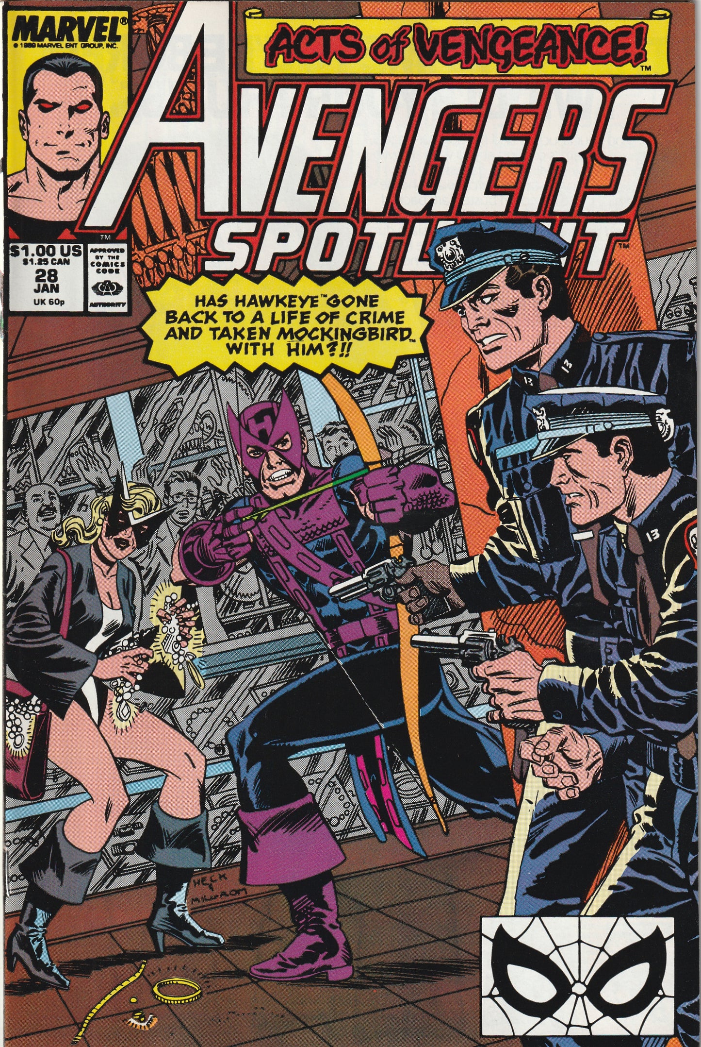 Avengers Spotlight #28 (1990)