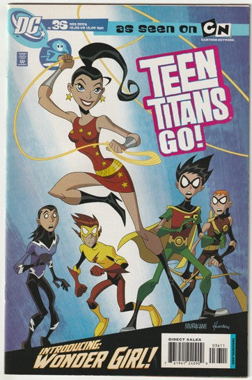 Teen Titans Go! #36 (2006) - 1st App of a Wonder Girl in animated universe