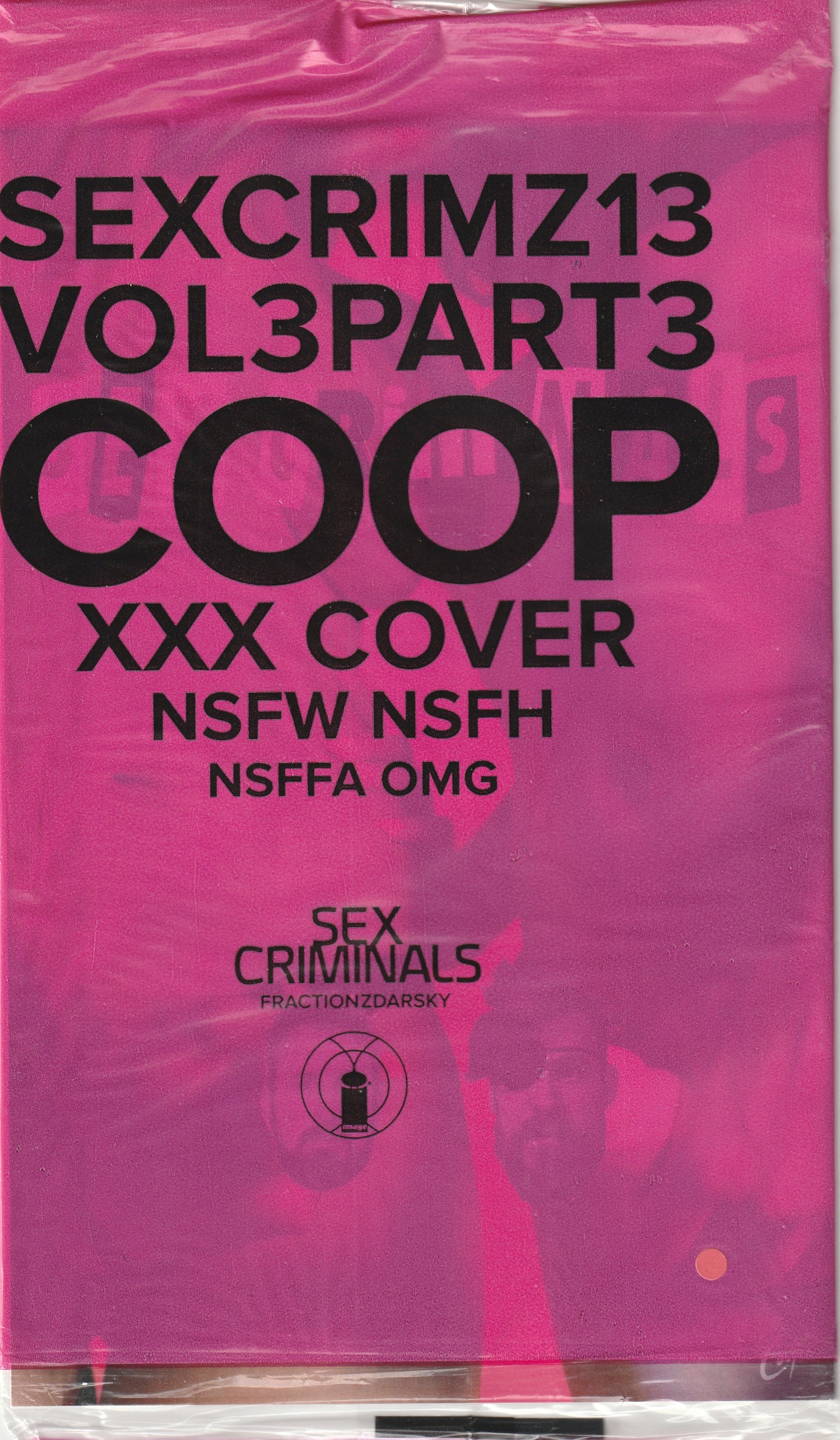 Sex Criminals #13 (2015) - Coop XXX Cover - Sealed