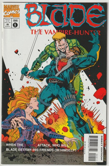 Blade: The Vampire Hunter #9 (1995) - 1st Appearance of Crossbow