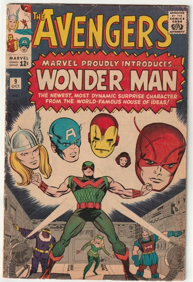Avengers #9 (1964) - 1st Appearance of Wonder Man