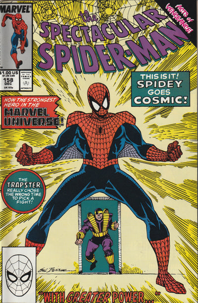 Spectacular Spider-Man #158 (1989) - Cosmic Spider-Man