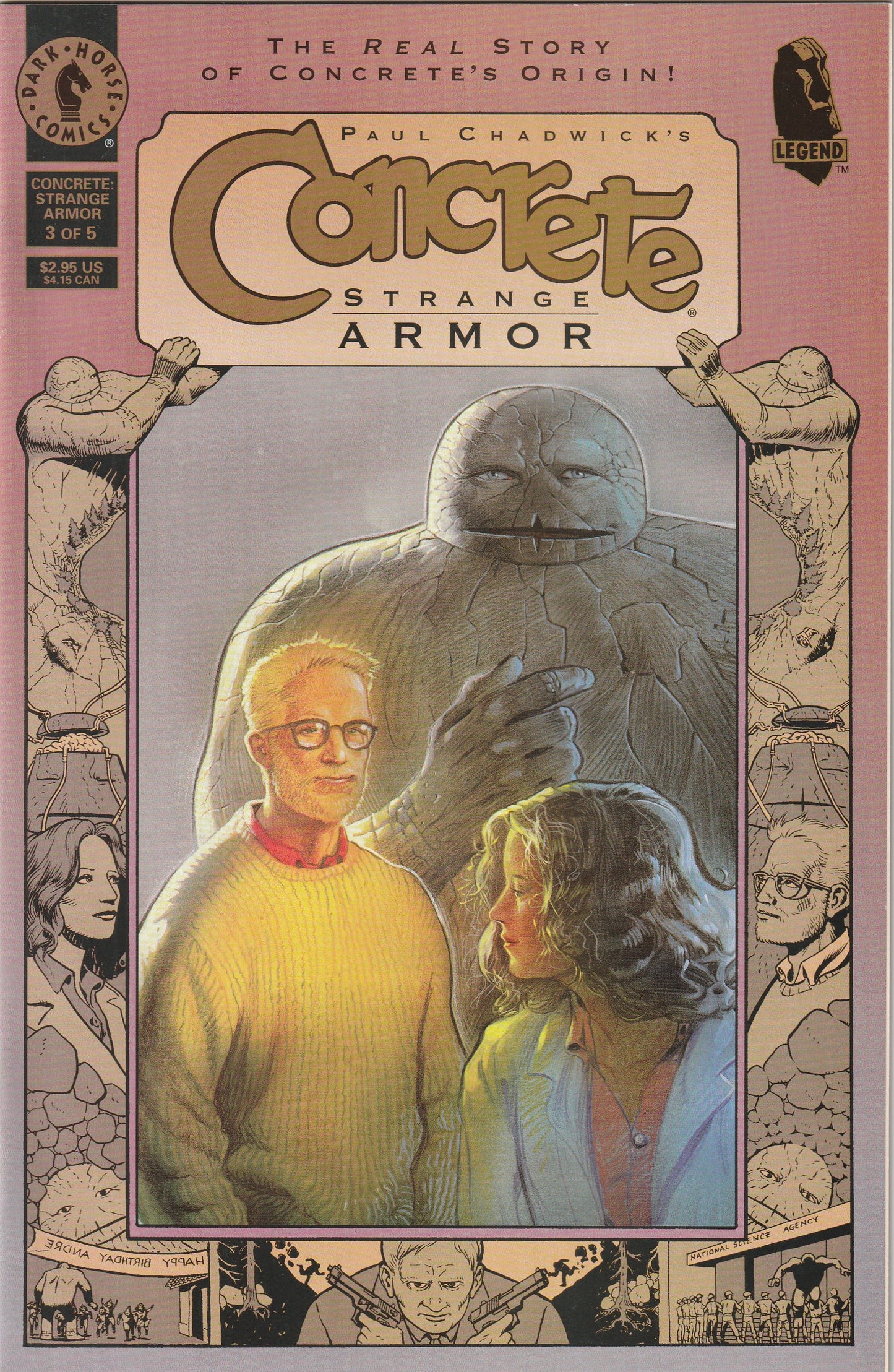 Concrete: Strange Armor (1997-1998) - 5 issue mini series