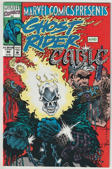 Marvel Comics Presents #92 (1991) - Wolverine, Ghost Rider and Cable, Sam Kieth