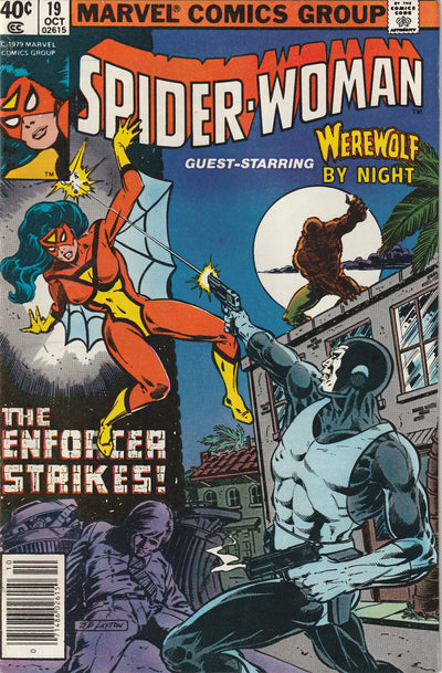 Spider-Woman #19 (1979) - Werewolf by Night appearance