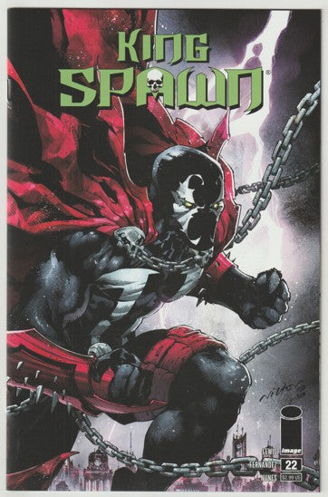 King Spawn #22 (2023) - Viktor Bogdanovic Cover