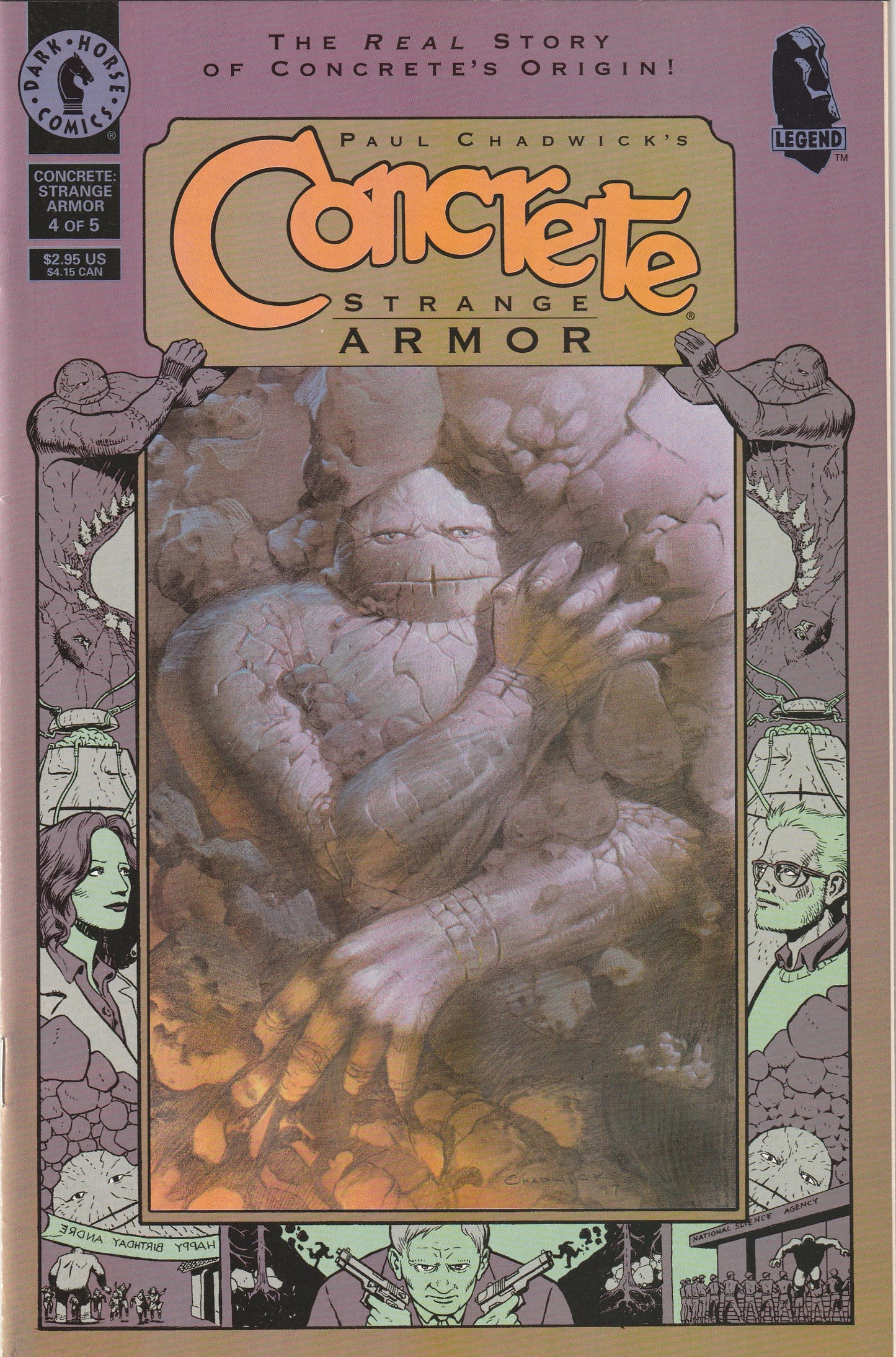 Concrete: Strange Armor (1997-1998) - 5 issue mini series