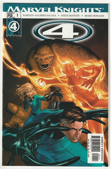 Marvel Knights 4 #1 (2004) - 1st Steve McNiven work for Marvel