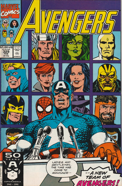 Avengers #329 (1991)